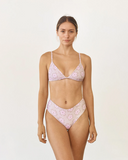 LOKAHI21 NELLIE TOP - NEUTRAL FLORAL