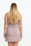 BENOA26S-JADEN MINI DRESS-COWRIE BASKET