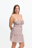 BENOA26S-JADEN MINI DRESS-COWRIE BASKET
