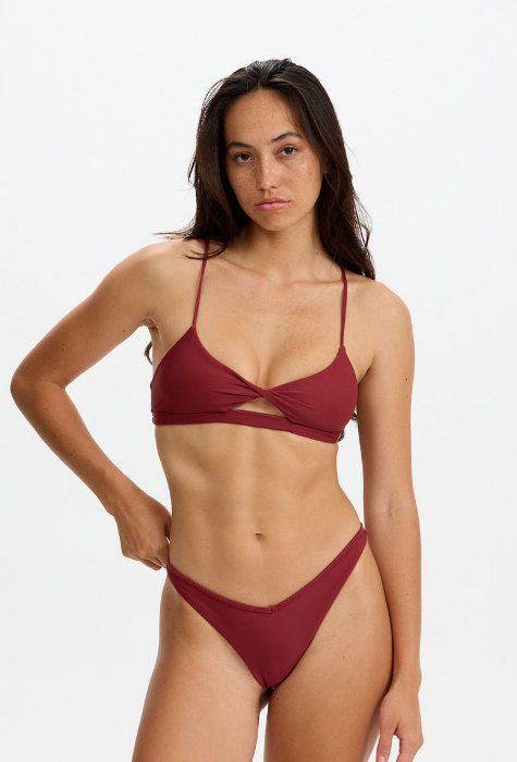 BENOA26-HEATHER TOP-CHERRY