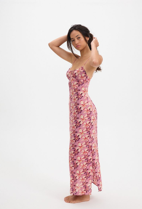 BENOA26-LEILANI MAXI DRESS-BLOOM