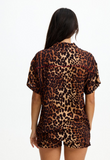 BENOA26-ALOHA SHIRT DRESS-SAHARA