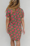 LOKAHI-ALOHA SHIRT DRESS-MAUI