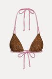 FRANKIES-ARI TOP-VINTAGE CHEETAH