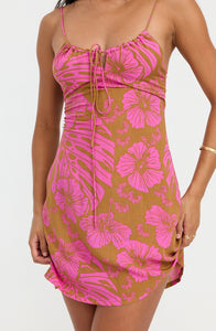 BENOA25-JADEN MINI DRESS-GARDEN
