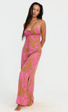 BENOA25-LEILANI MAXI DRESS-GARDEN