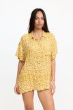 BENOA26S-ALOHA SHIRT DRESS-GOLDIE