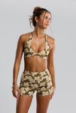 BENOA26-CAMO GINGER-BOOTY SHORT 2.5"