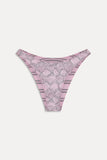 FRANKIES-DOVE REVERSIBLE SHINE BOTTOMS - PINK STRIPES