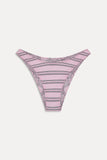 FRANKIES-DOVE REVERSIBLE SHINE BOTTOMS - PINK STRIPES