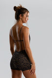 BENOA26-BROWN BATIK-IWA ROMPER