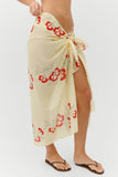 FRANKIES-ALESSIA COTTON SARONG - HIBISCUS BEACH