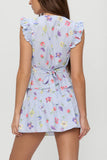 FRANKIES CLOVER BLOUSE-FRESH FLORALS