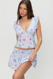 FRANKIES CLOVER BLOUSE-FRESH FLORALS