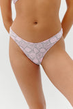 FRANKIES-DOVE REVERSIBLE SHINE BOTTOMS - PINK STRIPES