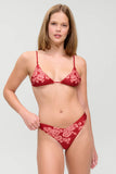 FRANKIES- SCARLET ROSE ELENA TOP