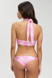 FRANKIES-MARINA BOTTOM -TROPICAL PINK POLKA DOT