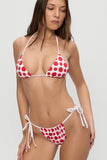 FRANKIES-NICK TOP-RED DOTTIE