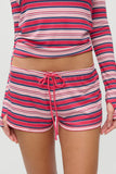 FRANKIES-SOPHIE SHORT-SUNSET STRIPE