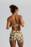 BENOA26-CAMO GINGER-BOOTY SHORT 2.5"