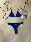 BIKINI HANALEI-JORDAN MICRO TRIANGLE TOP- NAVY