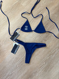 BIKINI HANALEI-JORDAN MICRO TRIANGLE TOP- NAVY