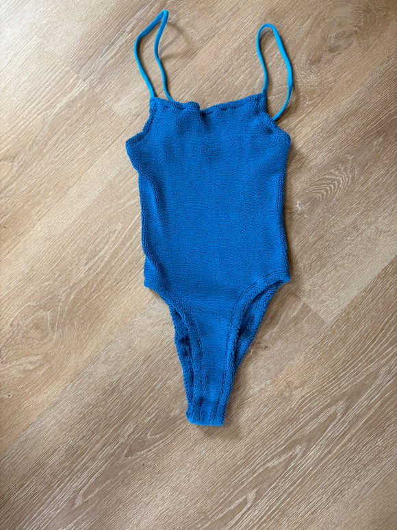 BIKINI HANALEI-BLUE CRINKLE ONE PIECE