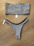 GS-BANDEAU TOP-REVERSIBLE STRIPE