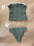 BH-BANDEAU ARMY CRINKLE TOP