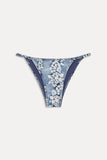 FRANKIES-LUNA BOTTOM-BLUE LEI