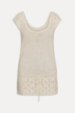 FRANKIES-MOSS MINI DRESS-SAND DOLLAR