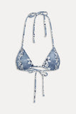 FRANKIES-NICK TOP-BLUE LEI