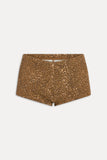 FRANKIES-PAULINA SHORTS-VINTAGE CHEETAH