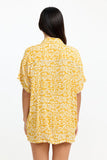 BENOA26S-ALOHA SHIRT DRESS-GOLDIE