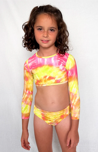 SAN LORENZO 'KEIKI'- PARADISO CROP TOP- SUNRISE