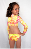 SAN LORENZO 'KEIKI'- PARADISO CROP TOP- SUNRISE