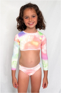 SAN LORENZO 'KEIKI'- PARADISO CROP TOP- RAINBOW