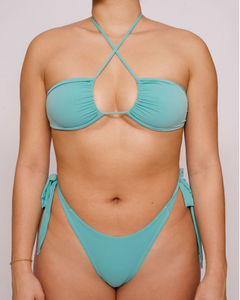 RIA LYNN SWIM STELLA TOP - SKY