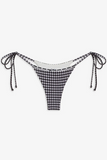 FRANKIES- DIVINE BOTTOM- BLACKBERRY GINGHAM