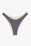 FRANKIES- DOVE BOTTOM- BLACKBERRY GINGHAM