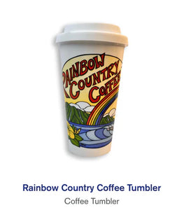 HBC COFFEE TUMBLER - RAINBOW COUNTRY