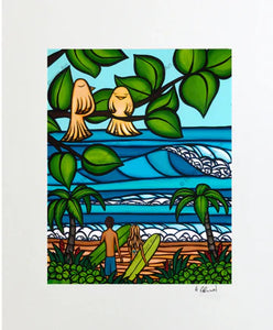 HBC MATTED PRINT - KU'UIPO'S-MATTED PRINT (11 X 14)