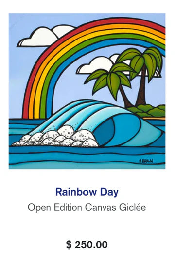 HBC CANVAS - GICLEE RAINBOW DAY