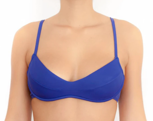 BRA TOP - BLUE VIOLET