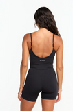 B24 5" Active Romper - Black