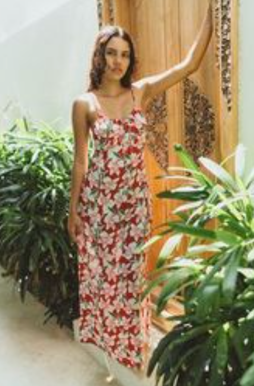 BENOA25 LEILANI MAXI DRESS - VINTAGE ORCHID