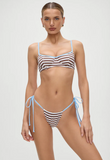 FRANKIES- TIA BOTTOM- BROWN SUGAR STRIPE