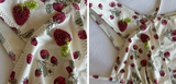 FRANKIES-NICK BEAD TOP-STRAWBERRY FIELD