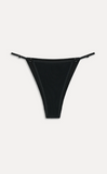 FRANKIES-LUNA BOTTOM-MIDNIGHT RIB