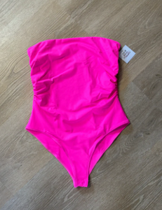 BIKINI HANALEI-TUBE ONEPIECE-ROSE- FULL COVERAGE